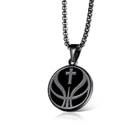 Basketball Medal Necklace - 1