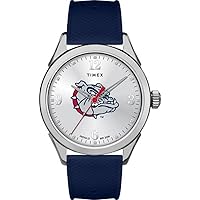 Timex Tribute Women's Collegiate Athena 40mm Watch - Gonzaga Bulldogs with Silicone Strap