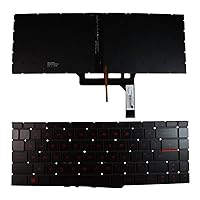 Power4Laptops UK Layout Backlit Black Replacement Laptop Keyboard Compatible With MSI Gaming GF63 8RC