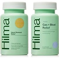 Hilma Natural Gas + Bloating Relief and Occasional Heartburn + Indigestion Relief Bundle