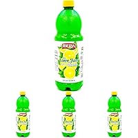 Iberia 100% Lemon Juice from Concentrate, 32 fl oz (Pack of 4)