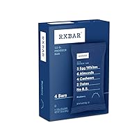 RXBAR, Blueberry, Protein Bar, High Protein Snack, Gluten Free, 1.83 Ounce (Pack of 4)