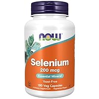 Foods Selenium 200 mcg VCaps, 180 ct