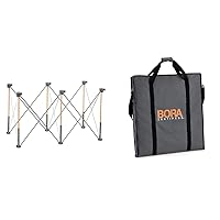 BORA Centipede CK6S 30 inch Height Portable Work Stand, Includes 4 X-Cups & Centipede Table Top Transport and Storage Bag for BORA Centipede Table Top, B-CK22T