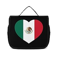 Love Mecico Heart Travel Toiletry Bag Makeup Portable Cosmetic Bag Hanging Organizer for Women Men