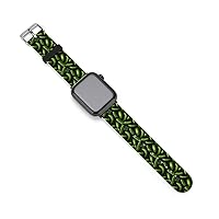 Pickle Cucumbers Silicone Iwatch Straps 38mm/40mm 42mm/44mm Replacement Quick Release Watch Band