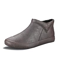 Men's Leather Winter Warm Boot Shoes Lightweight