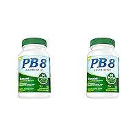 PB 8 Probiotic Acidophilus for Life* Vegetarian Dietary Supplement for Men and Women, 120 Count (Pack of 2)