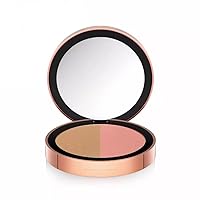M. Asam Magic Finish Satin Blush Dark Honey & Nude Flush – Make-Up Powder Blush for a fresh & radiant look with hyaluronic acid & ultra-fine color pigments for a perfect result, 0.14 Oz