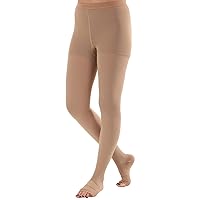 Up to 7XL Post Surgery Compression Pantyhose 20-30mmHg for Women with Open Toe