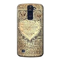 R0330 Bible Page Case Cover for LG K8