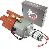 Dragon Fire High Performance Race Series Complete Electronic Ignition Distributor Compatible with 1960-1984 Porsche and Volkswagen VW with Bosch 009 with Out Vacuum OEM Fit D009E-DF