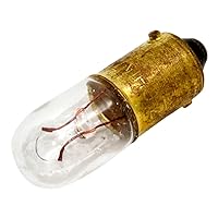 CEC Industries #1847 Bulbs, 6.3 V, 0.945 W, BA9s Base, T-3.25 shape (Box of 10)