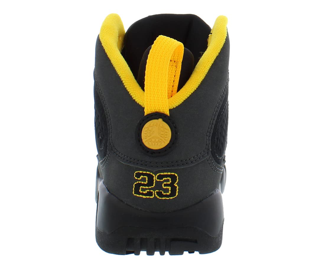 Nike Jordan Kid's Shoes Air Jordan 9 Retro (PS) Dark Charcoal University Gold 401811-070