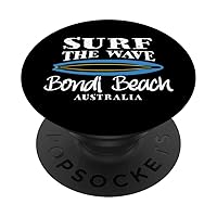 Surf Bondi Beach, Surf The Wave Bondi Beach Australia PopSockets Swappable PopGrip