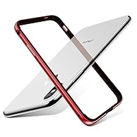 Bumper Case for iPhone 14 Plus 13 12 Mini 11 Pro Max 12Pro 11Pro 14pro XR XS Luxury Aluminum Metal Phone Blue Black Accessories,red,for iPhone SE 2022