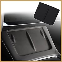 AOSKonology for Tesla Model 3 2017-2024 Model Y 2020-2024 Phone Charge Area Mat Anti-Slip Protective Mat Pad, Non Slip Dashboard Mat