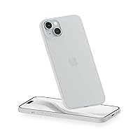 PEEL Original Super Thin Case Compatible with iPhone 15 Plus (Ice) - Ultra Slim, Sleek Minimalist Design, Branding Free - Protects & Showcases Your Device