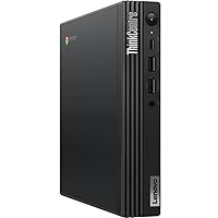 Lenovo ThinkCentre M60q Chromebox Tiny Desktop Computer, Intel Core i3-1215U 1.2GHz, 8GB RAM, 128GB SSD, Chrome OS, Black