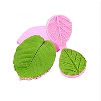 2pcs Leaf Veiner Silicone Leaf Petal Veiner Sugar Paste Tools Fondant Gum Paste Mold Fondant Molds