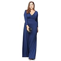 Maxi Dresses for Women Long Sleeve Plus Size Party