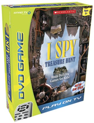 I Spy Treasure Hunt DVD Game (Brain-Building Games for Kids)