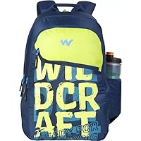 35 Ltrs Casual Backpack (11619-Blue), blue and yellow, Traditional