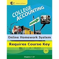 CengageNOW for Heintz/Parry's College Accounting, Chapters 1-27, 20th Edition