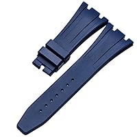 28mm Rubber Watch Strap Band With Buckle Clasp For Audemars Piguet Royal Oak Offshore 15703 AP100