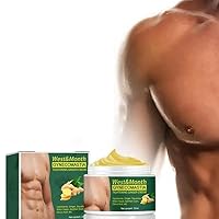 30ml Gynecomastia Tightening Ginger Cream， Breast Firming Massage Cream, Chest Body Muscle Shaping Creams，Effectively Shrinks Men Chest，Hot Cream for Cellulite Remover (1pcs)