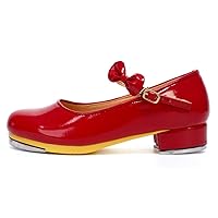 HROYL Boys & Grils Tap Shoes Unisex Tap Shoes Tap Shoes for Kids Tap Shoes for Toddler Girls,TL208/258