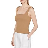 Vince Women's Ribbed Square Neck Tank