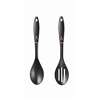 Cuisinart Pink Series Solid and Slotted Spoon Set Supporting Breast Cancer Research, CTG-01-SSLSPK