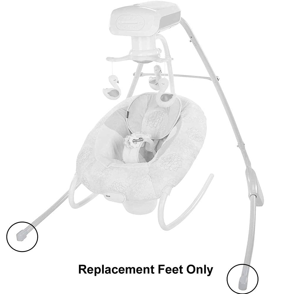 Replacement Parts for Fisher-Price Swing - Deluxe Cradle 'n Swing FHW45 Plus Many More ~ See List Below ~ Includes 2 Replacement Feet