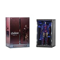 10th Anniversary 1/10 Scale Deluxe Collector Iron Man MK 6 Action Figure with the Hall of Armor