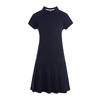 Tommy Hilfiger Girl's Short Sleeve Girls Interlock Polo Dress