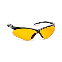 Crosshair Sport Shooting Glasses - Lightweight Impact-Resistant Lenses Soft Non-Slip UV Protection Hunting Range