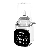 Bottle Warmer, Fast Baby Bottle Warmer for Breastmilk and Formula, with Timer and Accurate Temp Control, 7-in-1 Baby Milk Warmer BPA Free with LED Display, Bottle Warmers for All Bottles