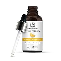 40% Vitamin C Face Serum With Hyaluronic Acid | Boosts Collagen | Glowing & Brightening Skin | Soft, Smooth & Supple | All Skin Types -30ml