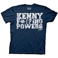 Eastbound And Down - Mens Kenny F'ing Powers T-shirt Medium Dark Blue