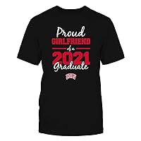 FanPrint UNLV Rebels - Proud Girlfriend - 2021 Graduation Gift T-Shirt
