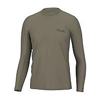 HUK Men's Icon X Long Sleeve, Performance Fishing Shirt