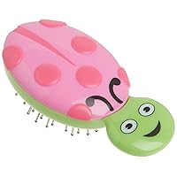 American Girl WellieWishers Little Ladybug Brush for 14.5-inch Dolls with a Green Head and Underside, Light Pink Wings with Darker Pink Spots, Ages 4+