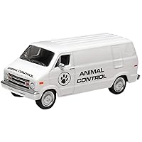 1976 B-100 Van Animal Control Hobby Exclusive 1/64 Diecast Car Model by Greenlight 29782