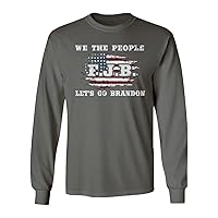 We The People FJB Flag Lets Go Brandon Unisex Long Sleeve T-Shirt