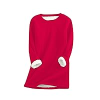 Ugly Christmas Sweaters Fleece Crewneck Long Sleeve Coat Fashion Streetwear Girls' Fashion Hoodies & Sweatshirts