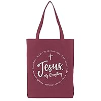 Jesus, My Everything Tote Bag - 12/pk