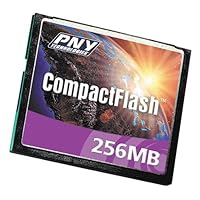 PNY P-HSCF256-RF 256MB Optima 21X Speed CompactFlash Memory Card