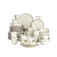 16 32 48 Piece Cutlery Set with Dinner Plate Dessert Plate 800Ml Bowl Mug Cutlery Set/a/48Piece Set