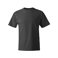 Hanes mens Beefyt T-shirt, Heavyweight Cotton Crewneck Tee, 1 Or 2 Pack, Available in Tall Sizes